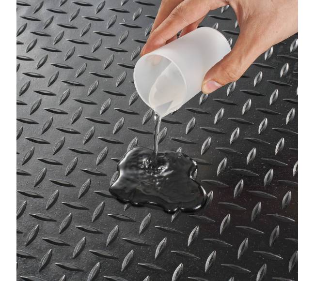 Juodasis deimanto rašto guminis kilimas10