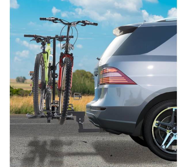 Dviračių laikiklis kabliui, 2 dviračiams, 72 kg7