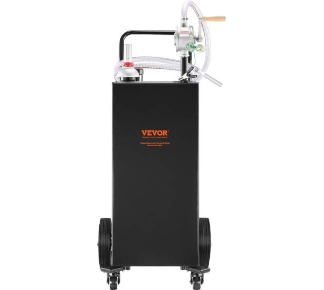 113 litrų kuro vežimėlis su rankiniu siurbliu9