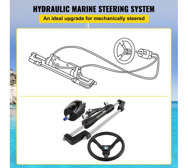 Hidraulinio vairo rinkinys 300 AG be žarnų2