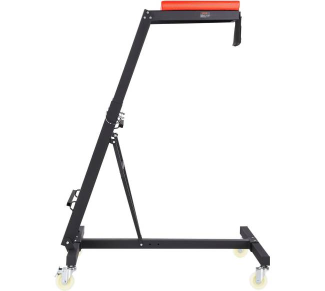 Automobilių ropojimo platforma su reguliuojamu aukščiu9