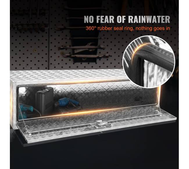 po sunkvežimio deže, aliuminio įrankių dėžė4