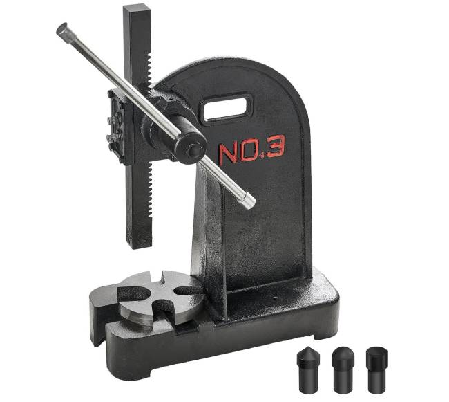 3 tonų rankinis presas iš ketaus0