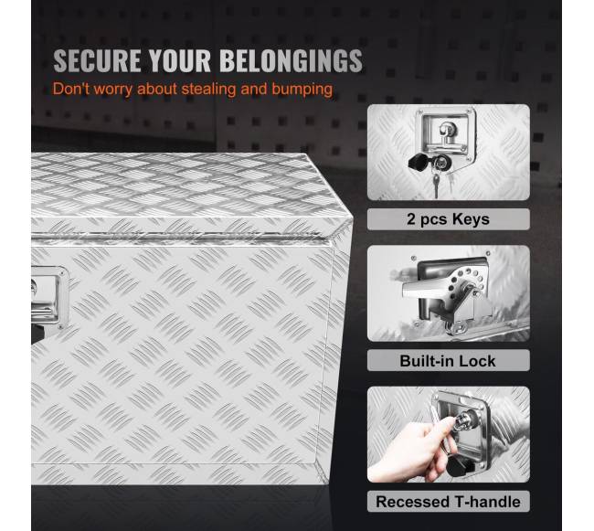 Po apačia montuojama sunkvežimio dėžė 91x35x40 cm5