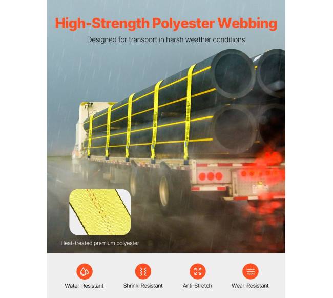 Kablysnių diržai, 10,2 cm x 12,2 m, 2,7 t apkrova2