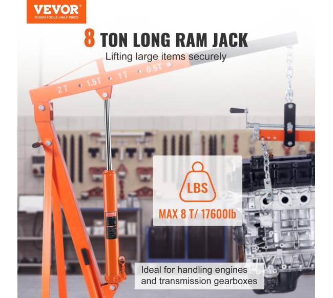 Hidraulinis ilgas keltuvo cilindras 8 t1