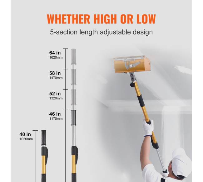 Gipso kartono dėžutės laikiklis, 102-162 cm3