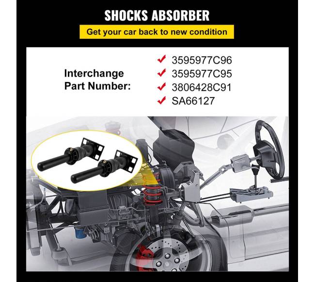 Galinės kabinos amortizatorius International Prostar 2008+1