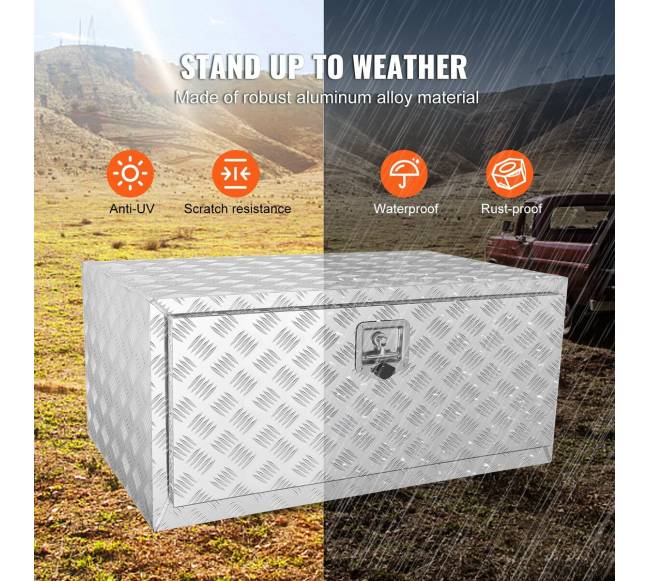 Po automobiliu montuojama dėžė 91x61x61 cm3