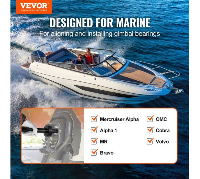 Gimbal guolių derinimo ir montavimo komplektas1