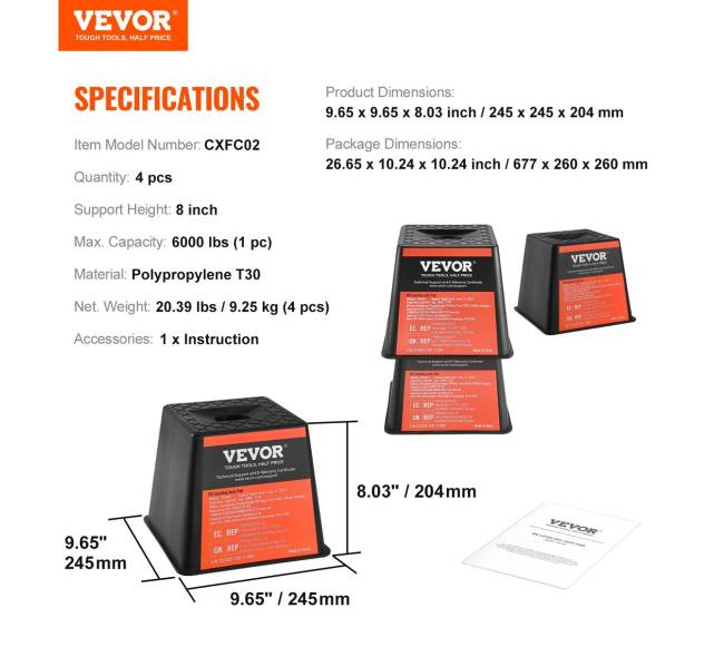 Kėliklio blokas, 6000 kg RV blokas6