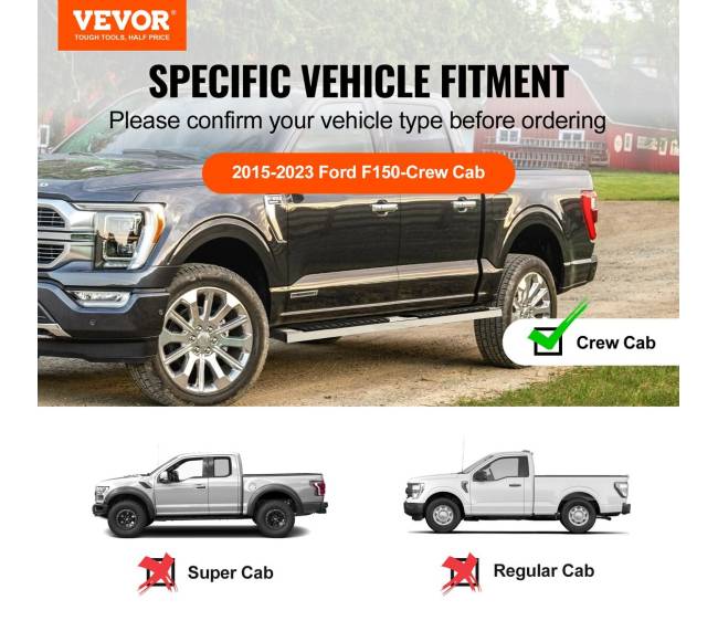 Įlipimo platformos Ford F150, F250, F3501