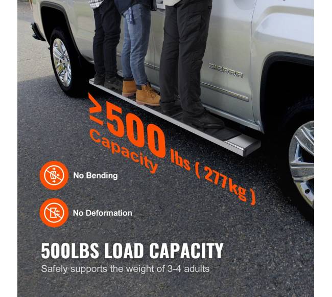 Šoninės pakopos Dodge Ram ekipažui 2009-20233