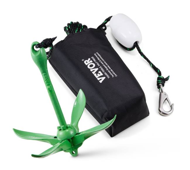 Baidarės inkaras su virve ir plūde9