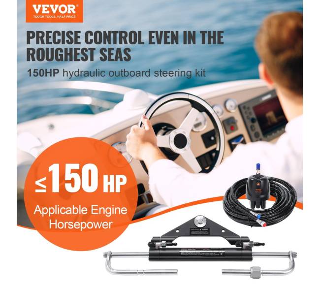 Hidraulinė išorinė vairavimo sistema 150AG valtims1