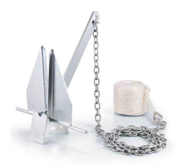 Fluko tipo inkaro rinkinys mažiems laivams8