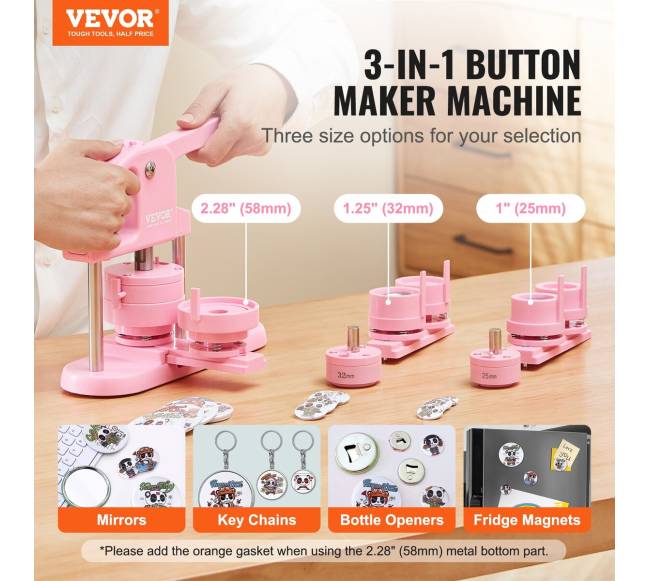 Sagčių gaminimo mašina vaikams, rožinė1