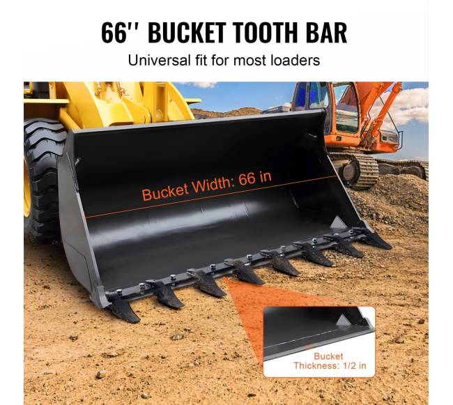 Traktoriaus kaušo danties baras, 66, 2000 kg apkrova4