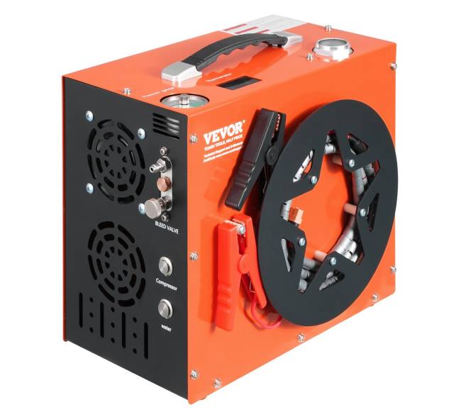 Nešiojamas pcp oro kompresorius su automatine sustabdymo funkcija9