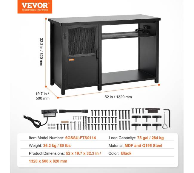 Akvariumo stovas 75 galonų talpos6