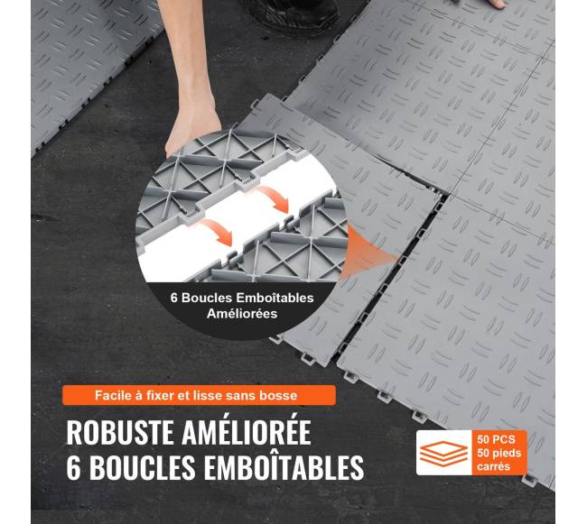 Neužrakinamos garažo plytelės, 305 x 305 mm5