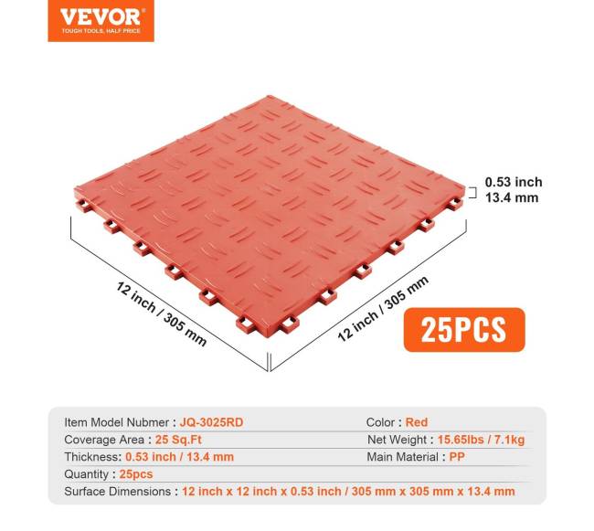 persidengiančios garažo plytelės, 12 x 12 cm, 25 vnt.6