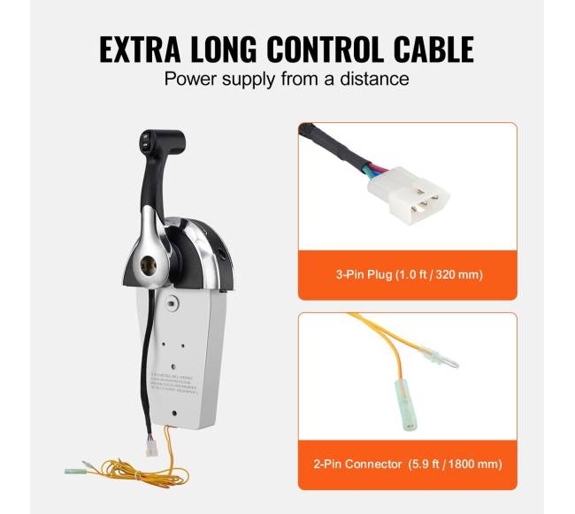 Išorinio valdymo dėžė Mercury PT varikliams5