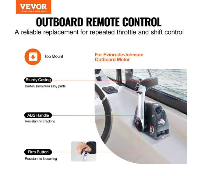 Nuotolinis valdymas varikliui Evinrude Johnson1