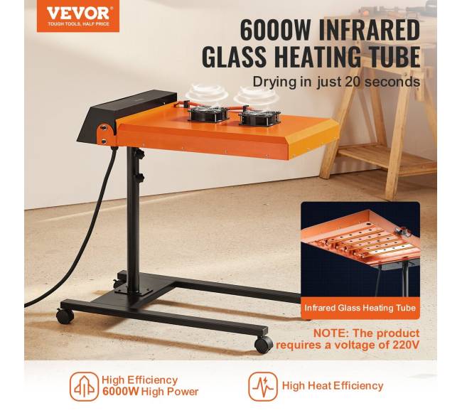 6000W automatinis infraraudonųjų spindulių džiovintuvas1