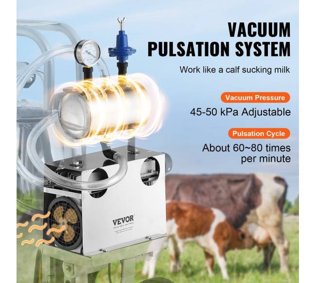 Elektrinė karvių melžimo mašina 25L2