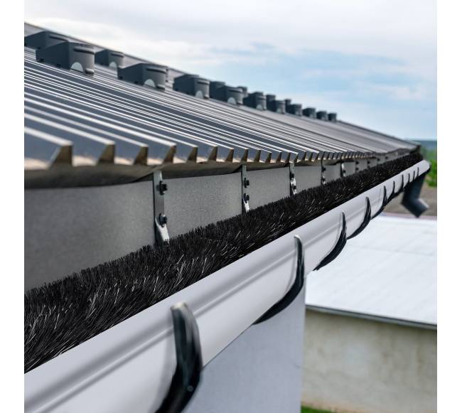 Latakų valymo šepetys 18 metrų, Ø134mm7