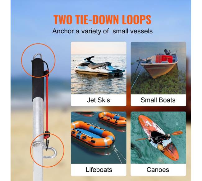 Smėlio smaigalio valtis 91 cm inkaras3