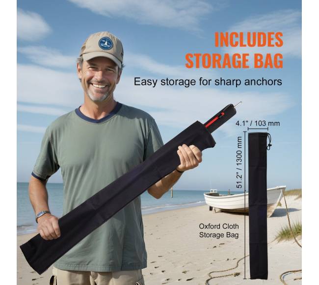 Smėlio smaigalio valtis 91 cm inkaras5