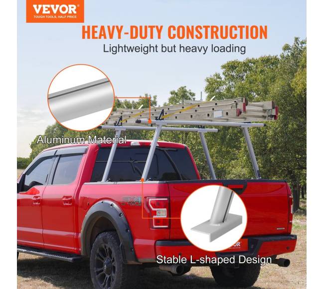 Aliumininė sunkvežimio laikiklis su C-gnybtais, 363 kg1