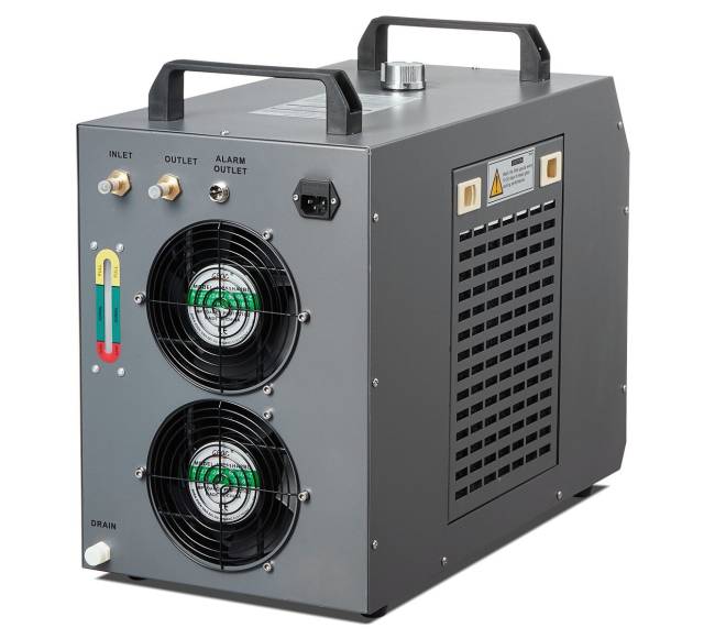 Pramoninis vandens aušintuvas CW-5200 CO2 lazerių graviravimo mašinoms9