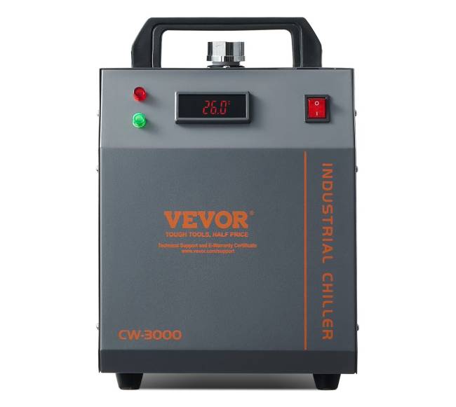 Pramoninis vandens šaldytuvas CW-3000 aušinimo sistema10