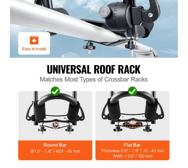 Dviguba J-formos kajakų stogo bagažinė3