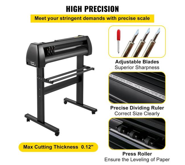 870 mm vinilų pjaustymo mašina su SignCut programine įranga3