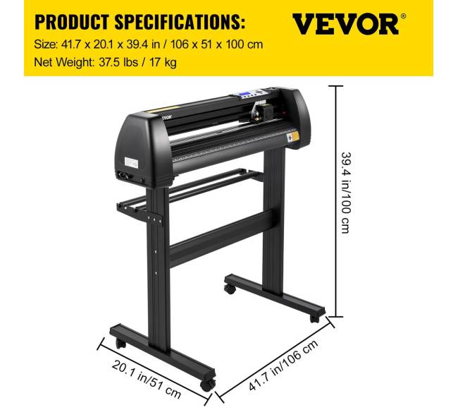870 mm vinilų pjaustymo mašina su SignCut programine įranga6
