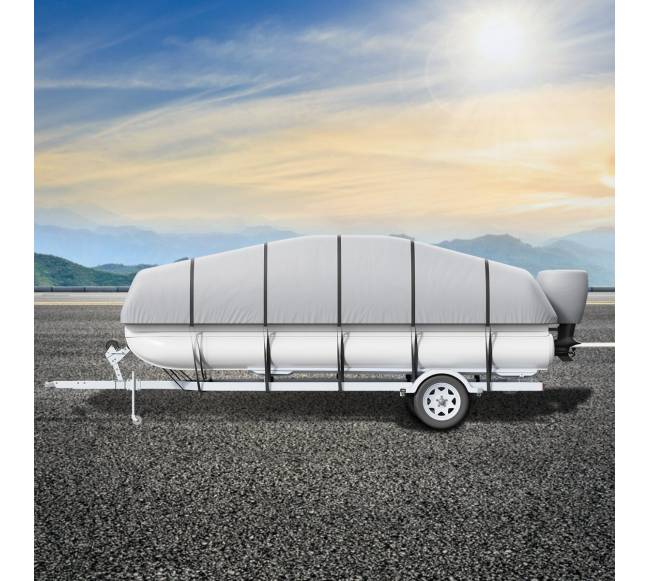 Pontoninio laivo uždangalas, kuriam tinka 23-247