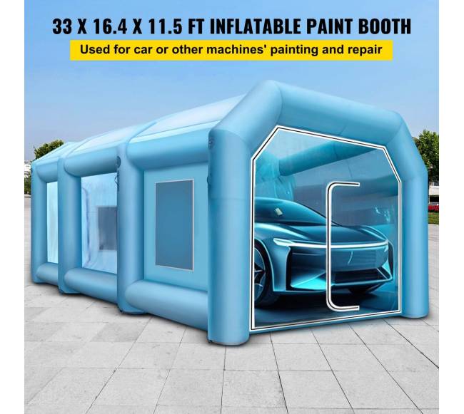 Pripučiama dažų kabina su filtravimo sistema1