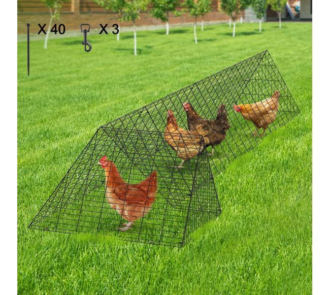 Vištų tuneliai su kampų rėmais7