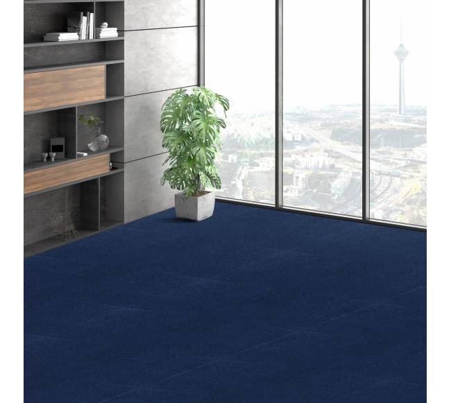 Lipni kiliminė plytelė, 61x61 cm, 15 vnt., mėlyna7