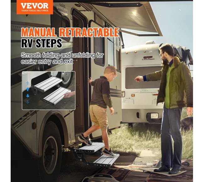 Dviejų pakopų RV laiptai1