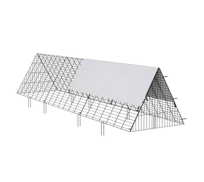 Vištų tuneliai: 300 x 71 x 61.5 cm9