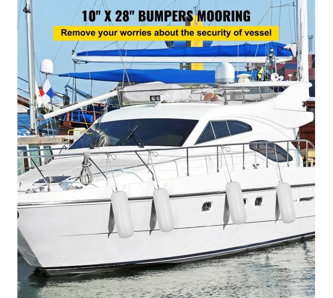 4 šoninės valties fenderys 25,4 x 71,1 cm1