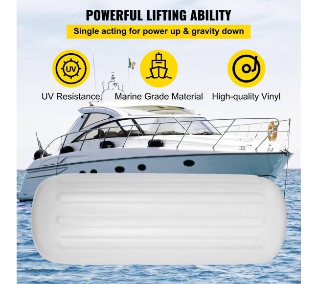 4 šoninės valties fenderys 25,4 x 71,1 cm2