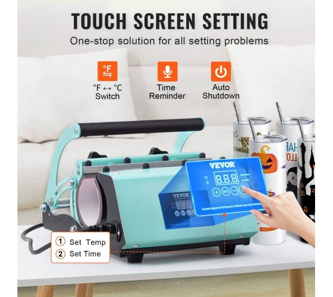 Puodelių kaitinimo presas su sublimaciniais puodeliais2