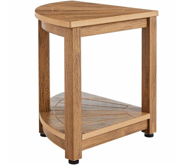 Kampinė dušo kėdė su lentyna8