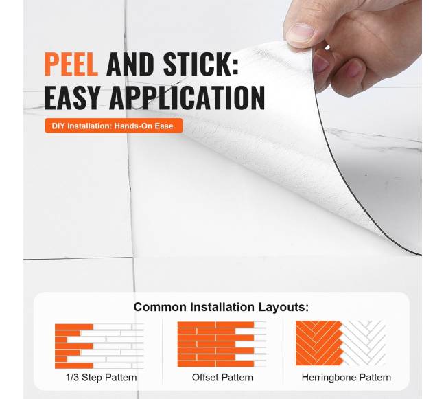 Lipnios vinilinės plytelės, marmuro tekstūra4